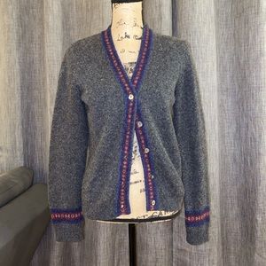 Eddie Bauer button up sweater